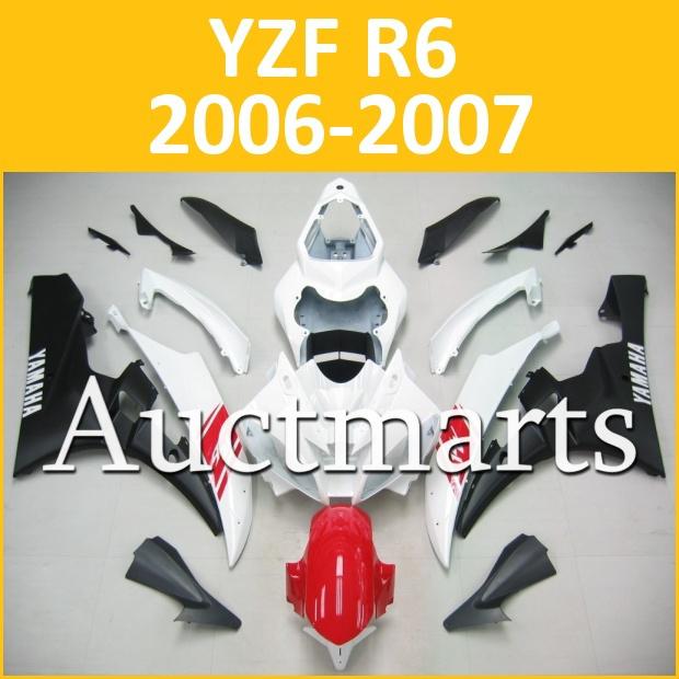 Fit yamaha yzf r6 06 07 yzfr6 2006 2007 600 fairing kit abs bodywork d28 b02