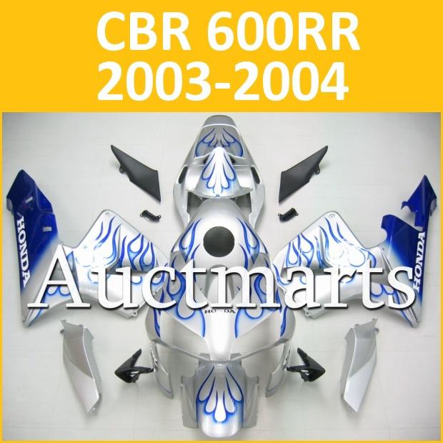 Fit honda 03 04 cbr600rr cbr 600 rr 2003 2004 fairing kit abs plastics a68 b02