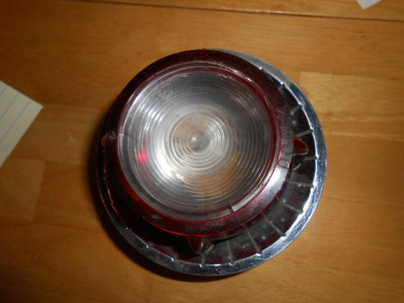 1957 dodge reverse tail light, dodbk lens & housing