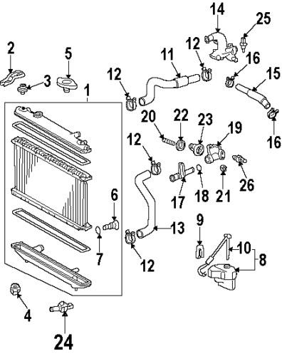 Toyota 9046728007 genuine oem factory original by-pass hose clamp