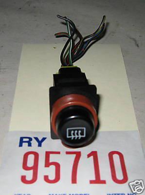 Mitsubishi 90 eclipse rear defogger/defroster switch 1990