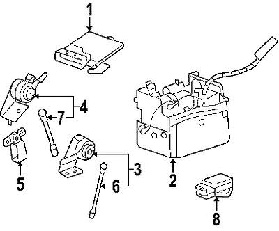 Gmc 25379115 genuine oem factory original front link assy