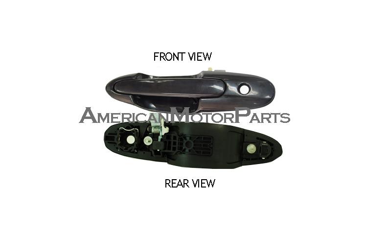 Depo left outside front texture door handle 00-01 mazda mpv dx lc6259410h