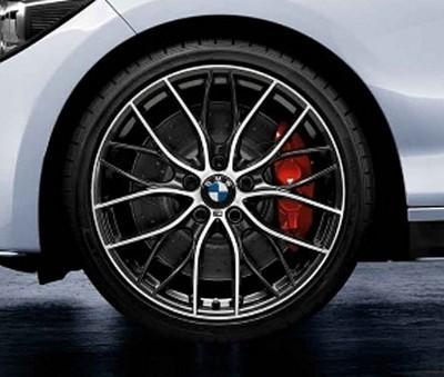 4 x bmw genuine wheel rim 20" m double spoke 405 320i 328i 335i hybrid 3 f30