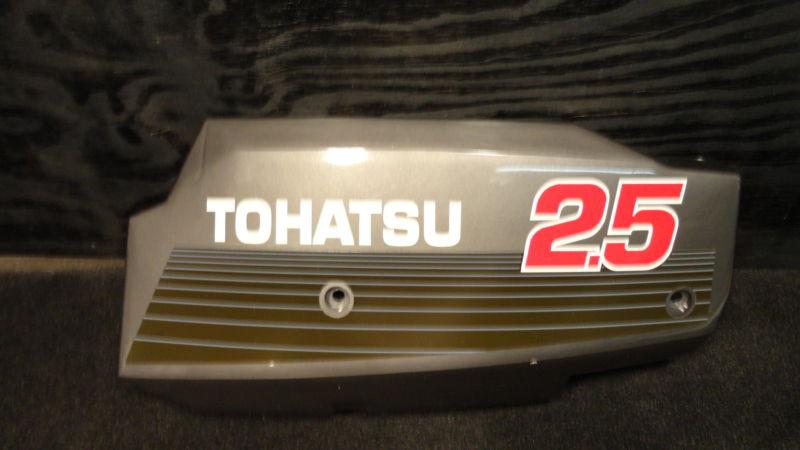 2005 and earlier 2.5hp tohatsu port-side powerhead cowling/cover- #314s67004-2