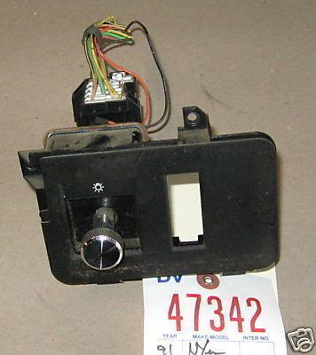 Chrysler 91 newyorker headlight head light/lamp switch 1991