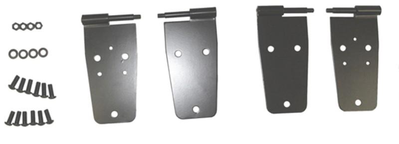 Rugged ridge 11202.02 door hinge kit 76-93 cj5 cj7 scrambler wrangler