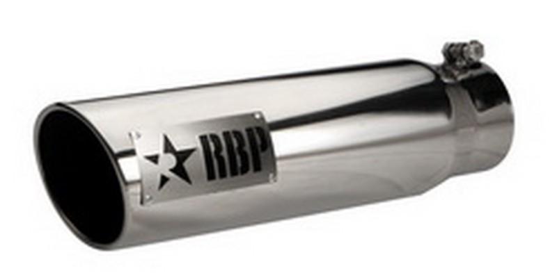 Rbp rolling big power 45002-d 304 stainless steel exhaust tip