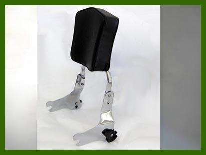 Harley davidson '94-up touring sissy bar & backrest pad