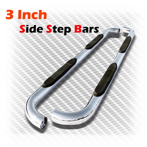 09-13 superduty crew cab stainless steel 3" side step nerf bars running board