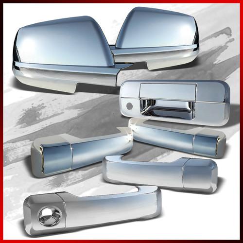 07-13 tundra mirror covers+4 door handle covers+tail gate w/o camera holes