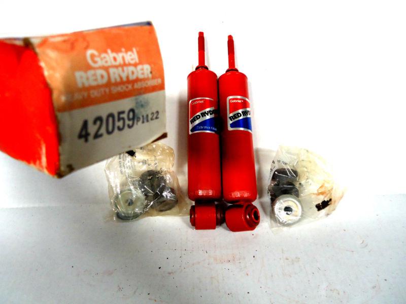 1965-73 chrysler-dodge-plymouth; gabriel red ryder front shocks