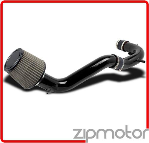 2008-2012 honda accord 4cyl 2.4l cold air intake+filter kit black 2009 2010 2011