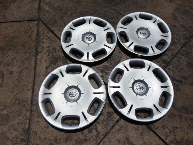 4 16" scion xb xd toyota sienna camry hub caps factory wheel cover oem