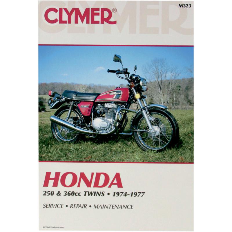 Clymer m323 repair service manual honda 250-360cc twins 1974-1977