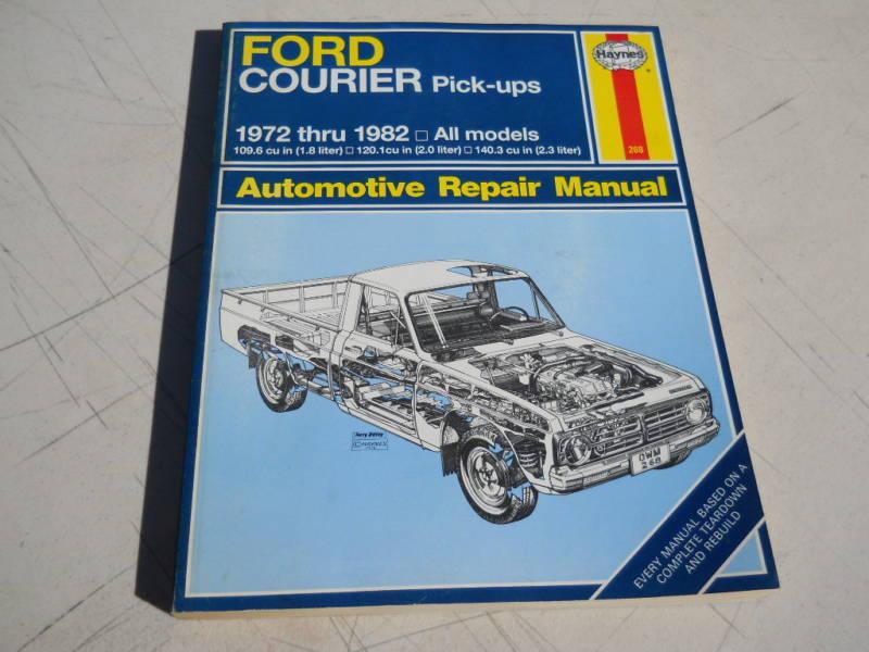 Ford courier pu 1972  1982 haynes repair manual