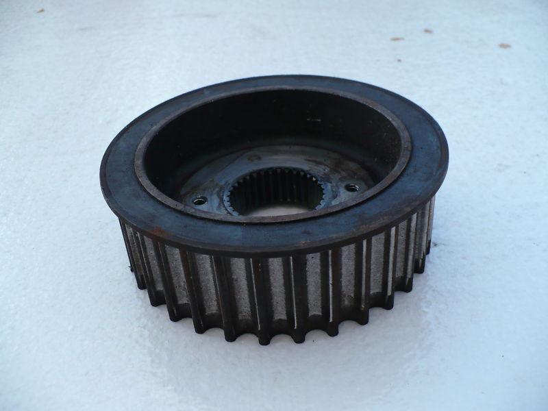 1999 down stock belt sprocket for transmission w/ spacer and lock ring, belt