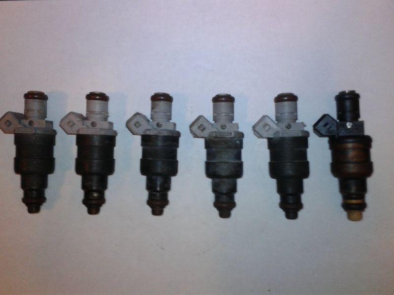 94-01 vw passat audi a4-a6 quattro 2.8l v6 fuel injectors set of 6. 078133551n