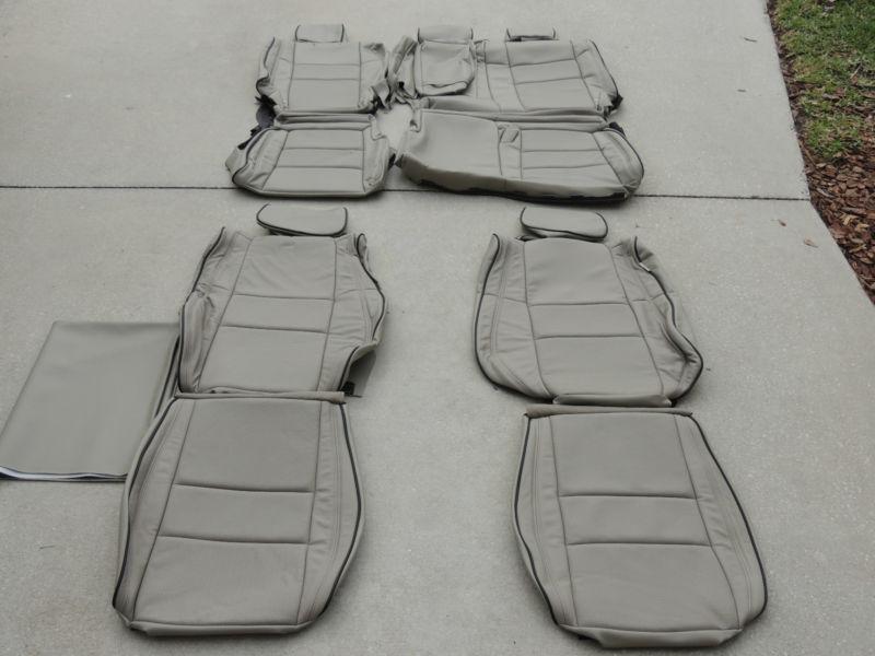 Jeep grand cherokee leather seat covers interior seats 2011 2012 2013