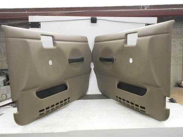 Jeep wrangler khaki door trim panel set nice oem lkq