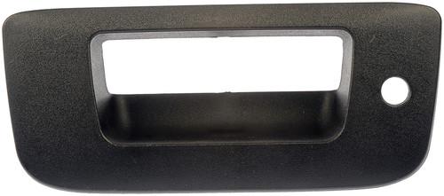 Tailgate handle bezel silverado black texture platinum# 1150723