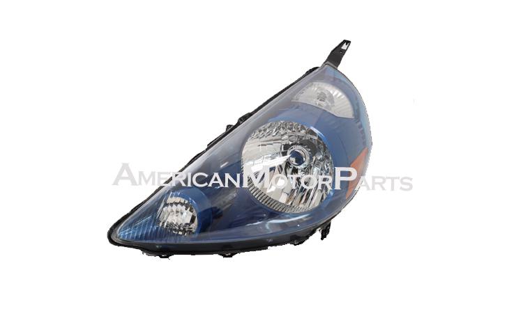 Depo new headlight driver & passenger replacement 07-08 honda fit