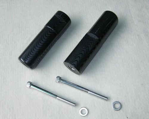 No cut carbon fairing frame sliders for kawasaki zx-14r 2006 2007 2008 sliders