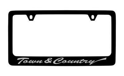 Chrysler genuine license frame custom factory accessory town & country style 4