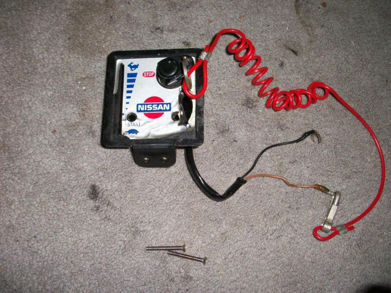 Nissan outboard carburetor cover kill switch 2.5hp 2.5 hp ns2.5a  314-1 66874