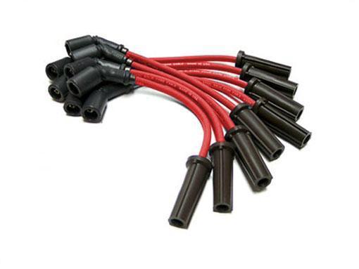 Gm red hotwires spark plug wires for 1997-2004 c5 z06 zo6 corvette ls1 ls6 l@@k