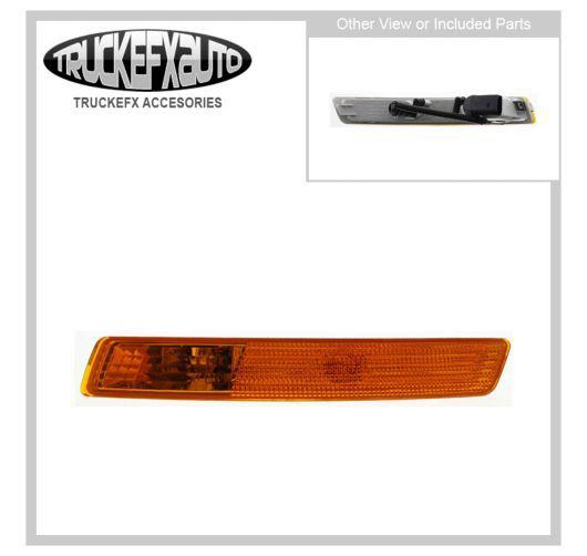 New turn signal light lamp driver left side amber lens vw lh hand vw2530109