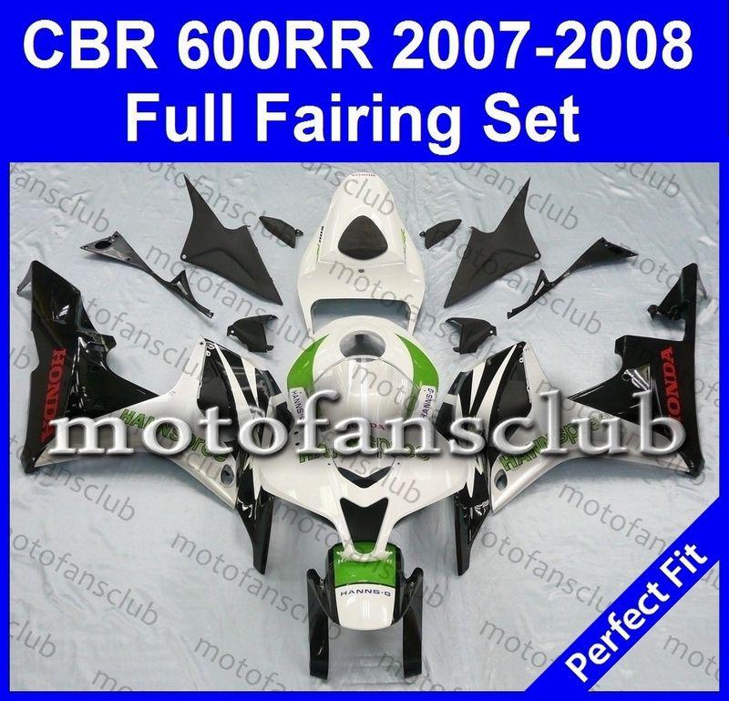 Fit honda cbr600rr 07 08 cbr 600 rr 2007 2008 fairing kit bodywork #24 b