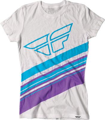 Fly sprightly tee white l 356-0164l