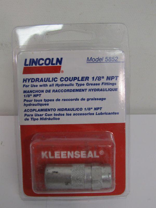 Lincoln 5852 hydraulic grease coupler