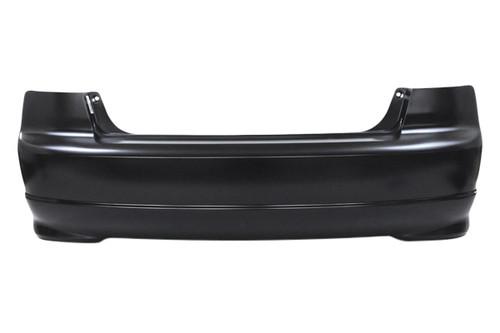 Replace ho1100217pp - 04-05 honda civic rear bumper cover factory oe style