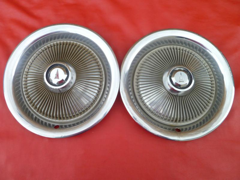 1973-77 pontiac bonneville catalina grand prix 15" hubcaps wheel covers