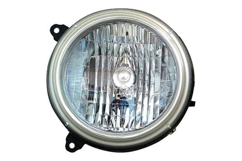 Replace ch2502136v - 2002 jeep liberty front lh headlight lens housing