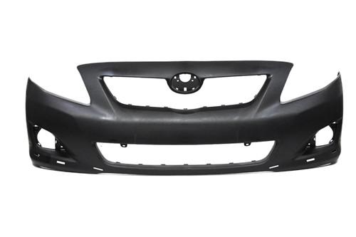 Replace to1000342pp - 09-10 toyota corolla front bumper cover factory oe style