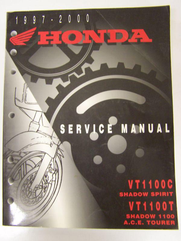 1997-2000 honda motorcycle oem vt1100ct shadow spirit service shop repair manual