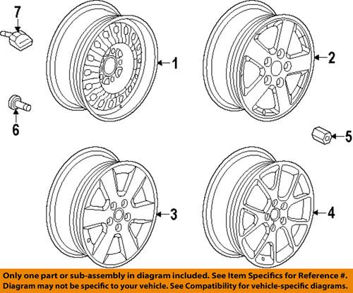 Dodge oem 4721566ac wheel, steel