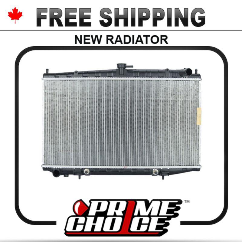 New direct fit complete aluminum radiator - 100% leak tested rad for 2.4l