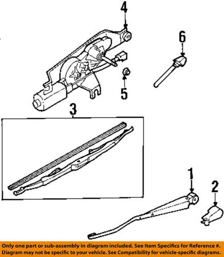 Subaru oem 86532fc051 windshield wiper arm/wiper arm