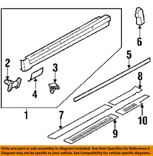 Volkswagen oem 3b0853898ab41 exterior-extension