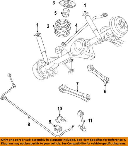 Jeep oem 52060014aa stabilizer bar-stabilizer bar bracket