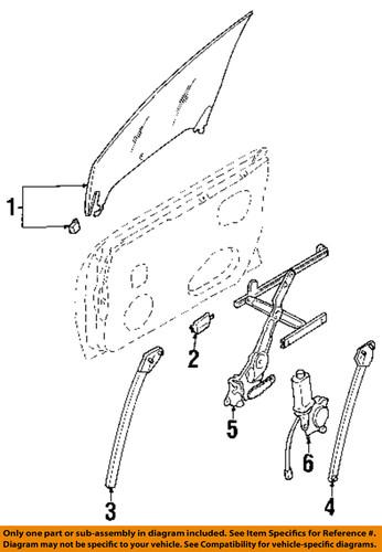 Subaru oem 61222ae00a window regulator