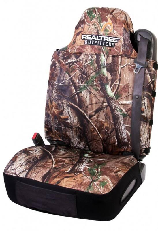 Realtree camouflage neoprene universal bucket seat cover