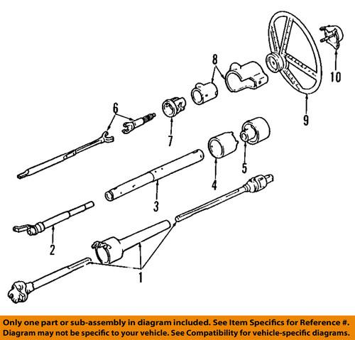 Gm oem 15759218 steering wheel