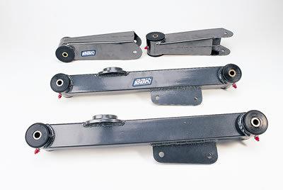 Bbk control arms boxed rear upper/lower steel black ford mustang/capri pair