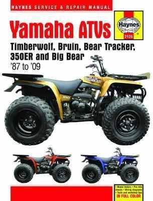 Haynes repair manual fits yamaha yfm250 bruin 2005-2006