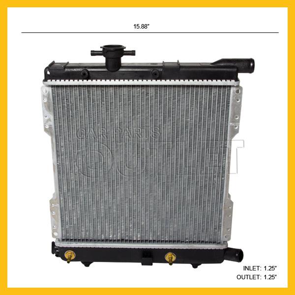 90 91 92 town/country caravan radiator 3.3 3.0 grand 2.5 outlet on right side at